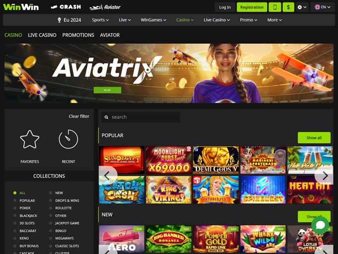 WinWin Bet Casino - Twoje ulubione miejsce do grania online